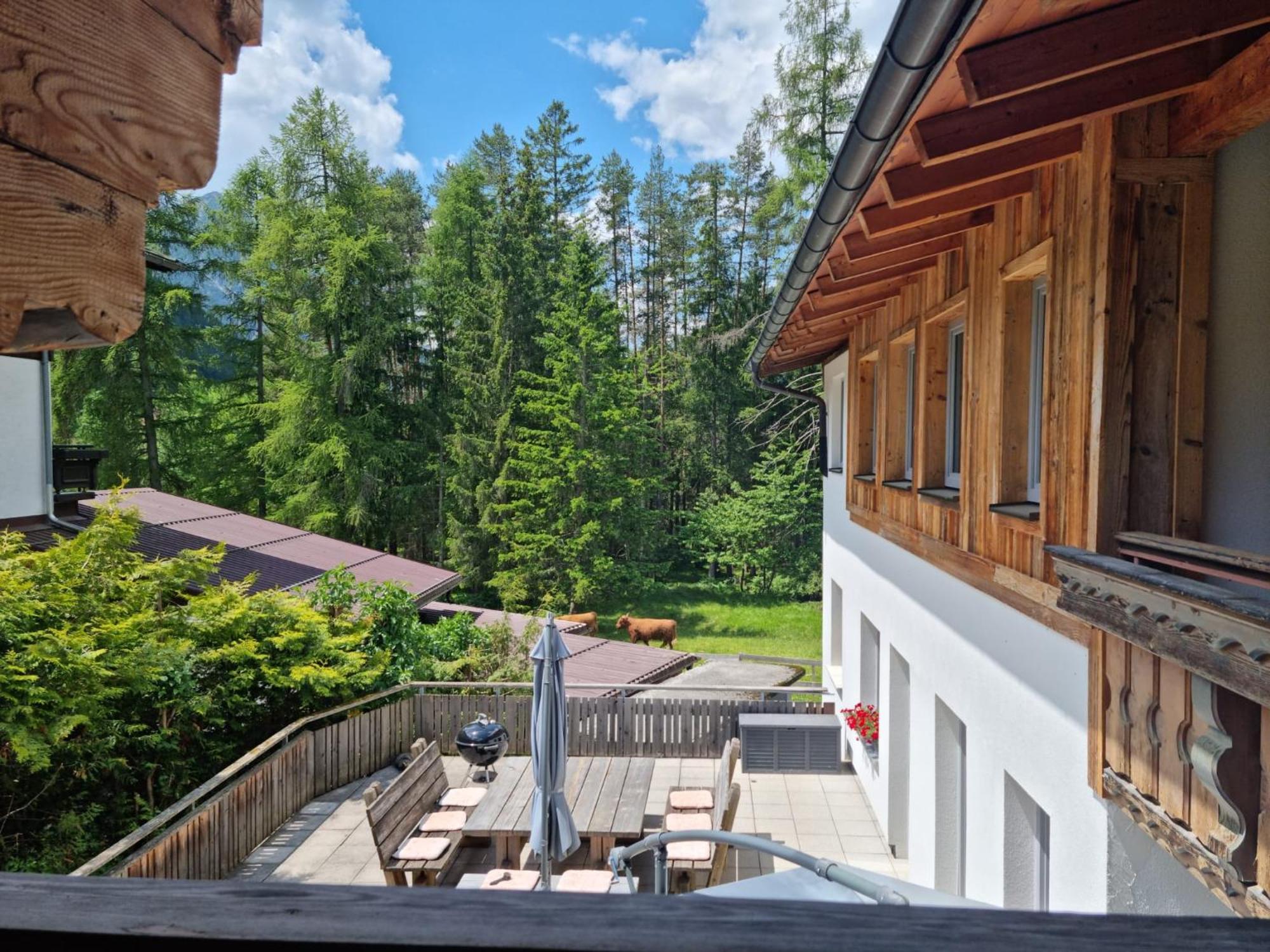 Haus Huber Lägenhet Bach  Exteriör bild